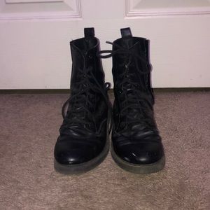 Black Combat Boots